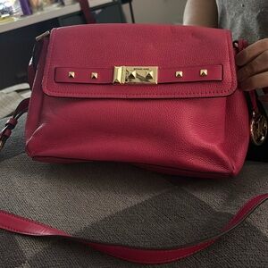 Pink Michael Kors crossbody